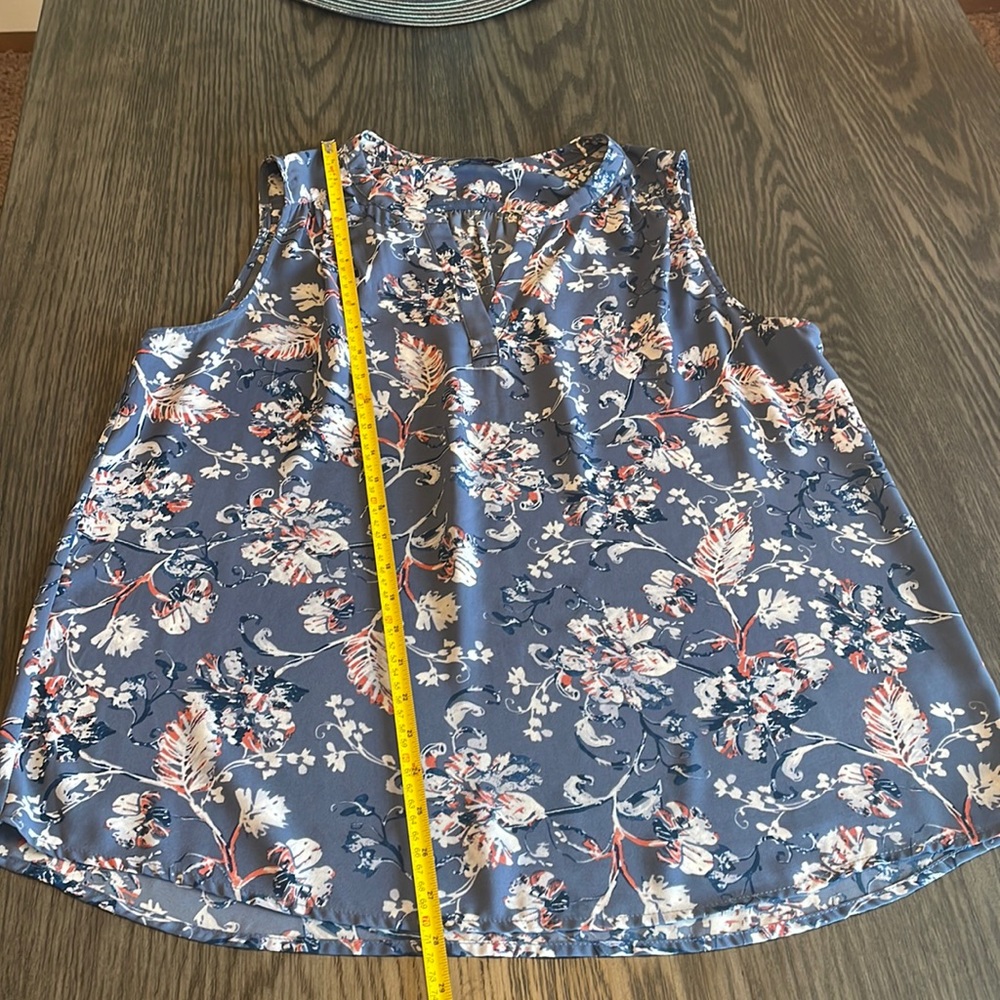 DALIA sleeveless blouse LARGE - Picture 1 of 4